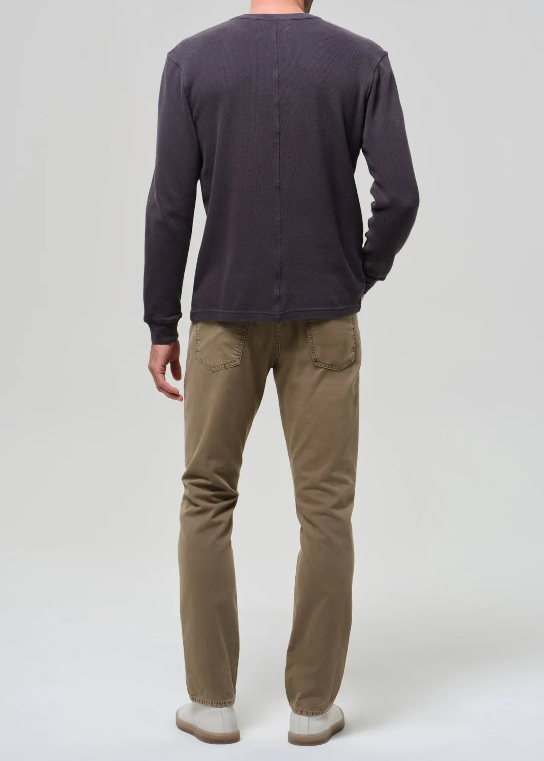 Gage Slim Straight Italian Canvas in Reservoir sold by Citizens Of Humanity product image thumbnail 3