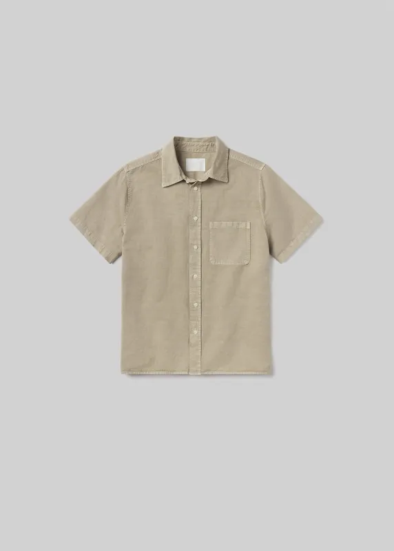 Short Sleeve Pocket Cairo Shirt in Burnished Quartz made by Citizens Of Humanity