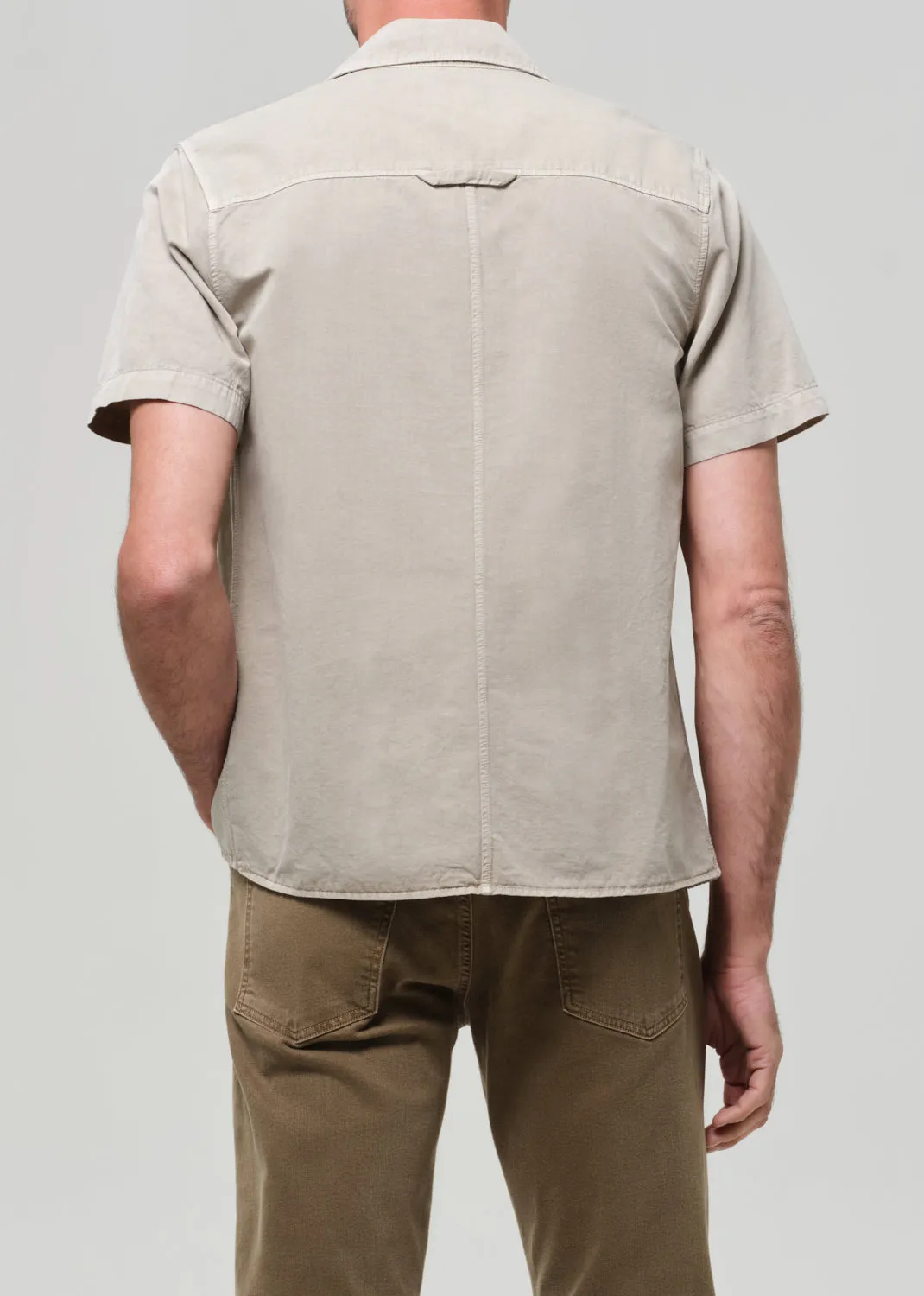 Short Sleeve Pocket Cairo Shirt in Burnished Quartz sold by Citizens Of Humanity product image thumbnail 3