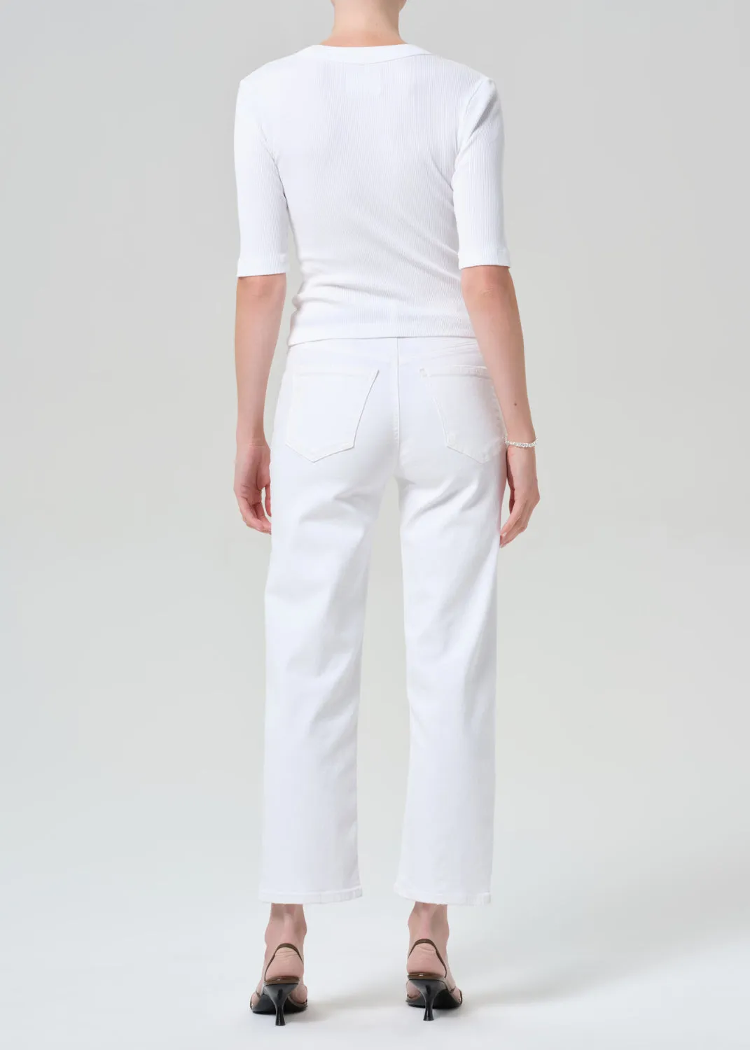 Petite Palma Straight in Soft White sold by Citizens Of Humanity product image thumbnail 2