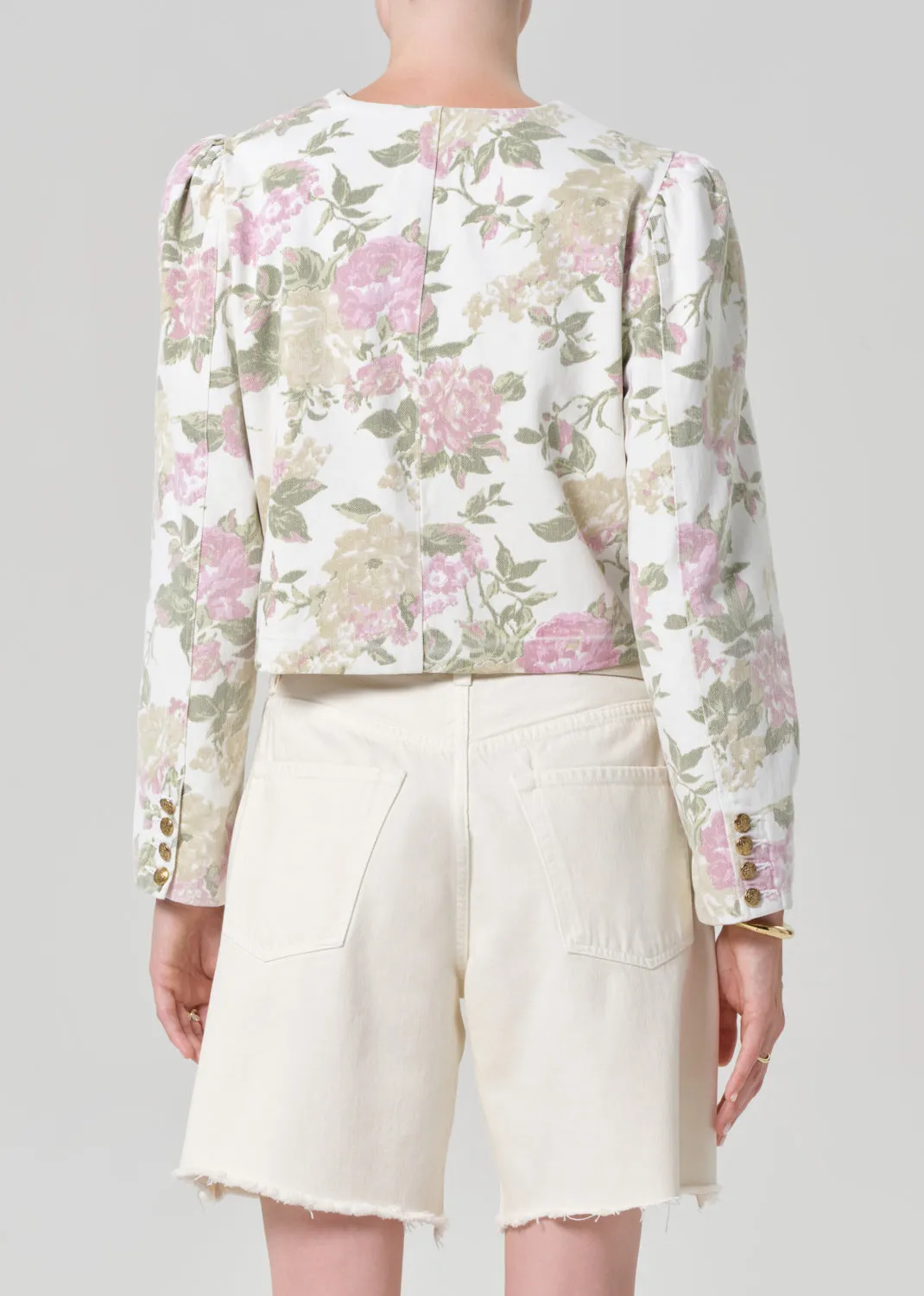 Anita Puff Sleeve Jacket in English Rose sold by Citizens Of Humanity product image thumbnail 2
