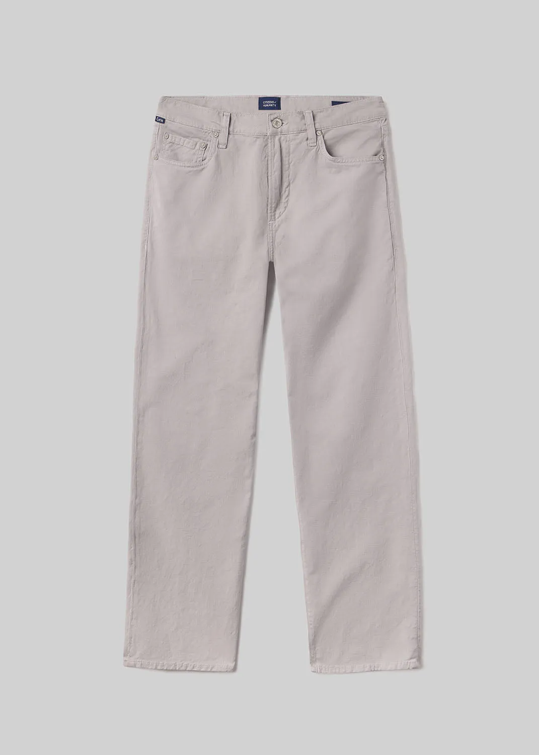 Elijah Straight Comfort Stretch Linen in Stone Grey sold by Citizens Of Humanity product image thumbnail 2