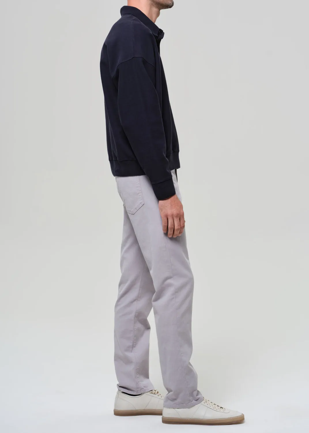 Elijah Straight Comfort Stretch Linen in Stone Grey sold by Citizens Of Humanity product image thumbnail 5