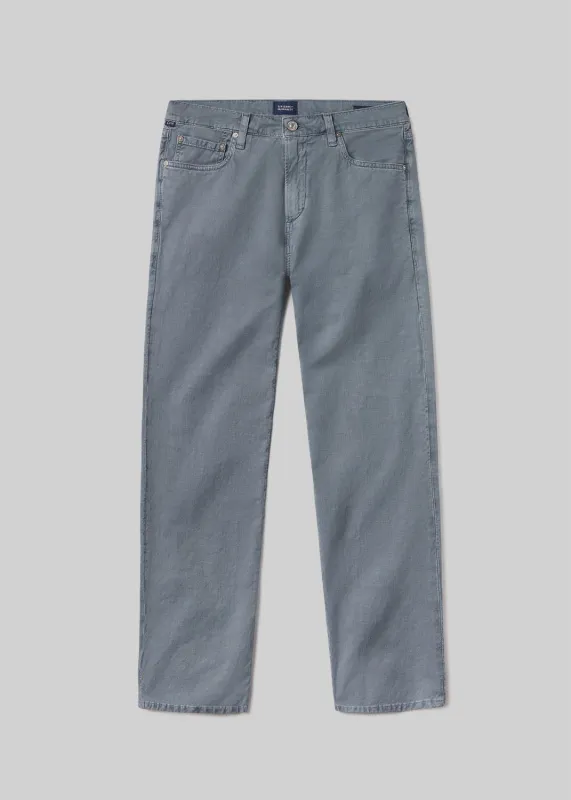 Elijah Straight Comfort Stretch Linen in Stone Blue sold by Citizens Of Humanity