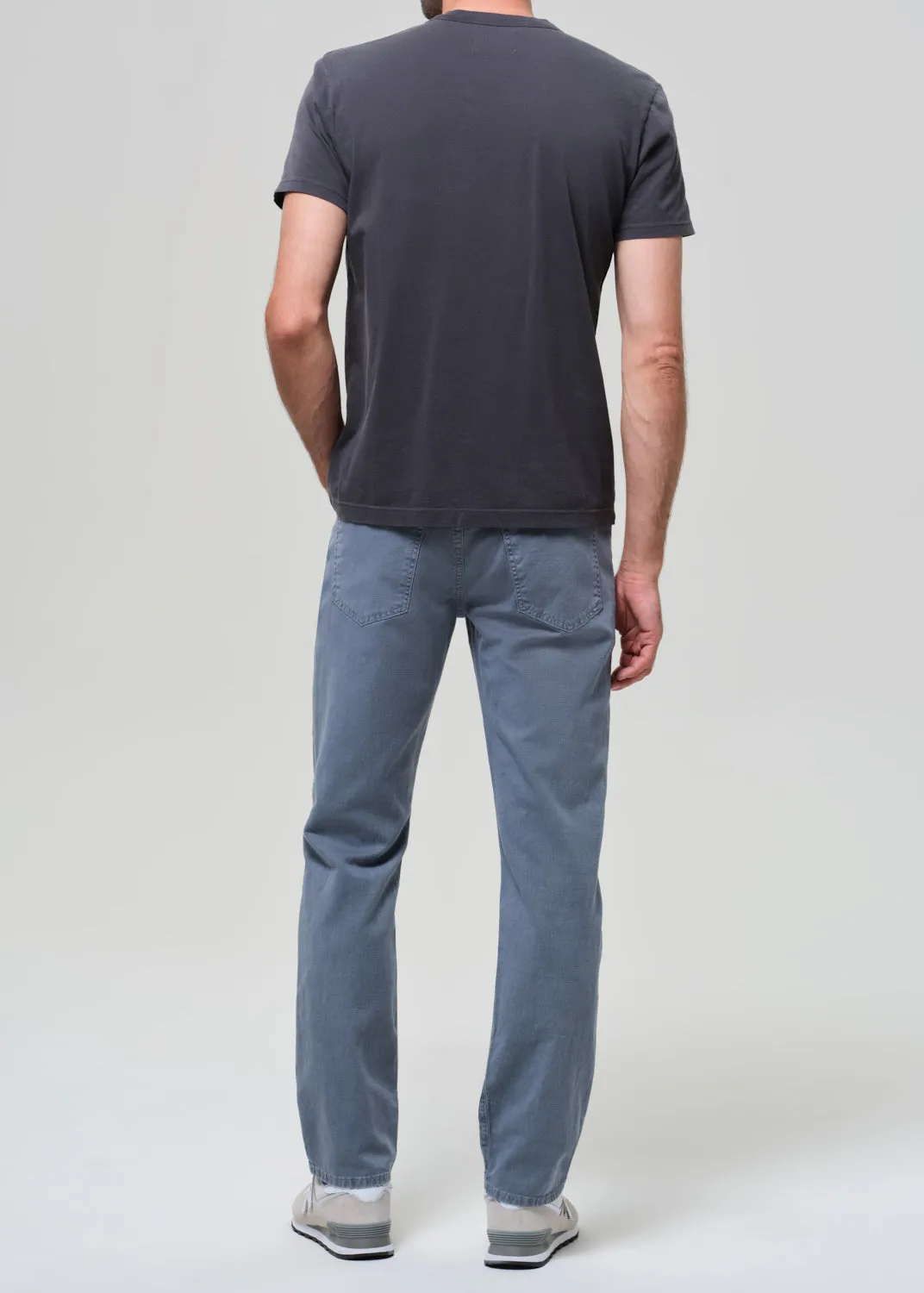 Elijah Straight Comfort Stretch Linen in Stone Blue sold by Citizens Of Humanity product image thumbnail 3