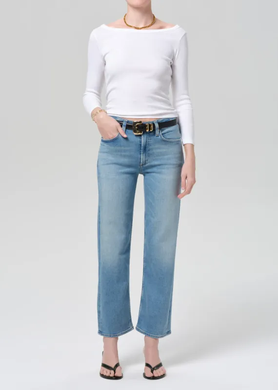 Palma Straight Clean Hem in Luella sold by Citizens Of Humanity