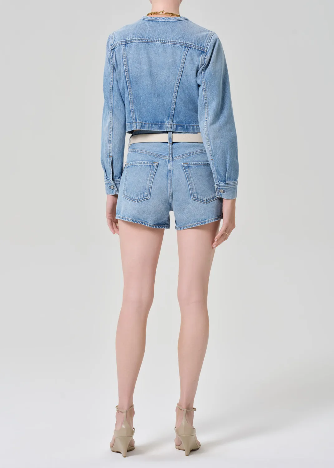 Marlow Welt Pocket Short in Emblem sold by Citizens Of Humanity product image thumbnail 3