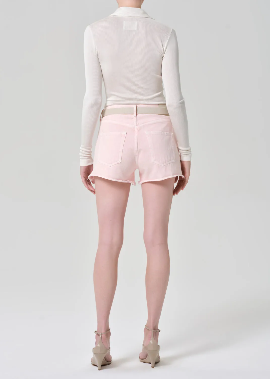 Marlow Vintage Short in Melon Creme sold by Citizens Of Humanity product image thumbnail 2