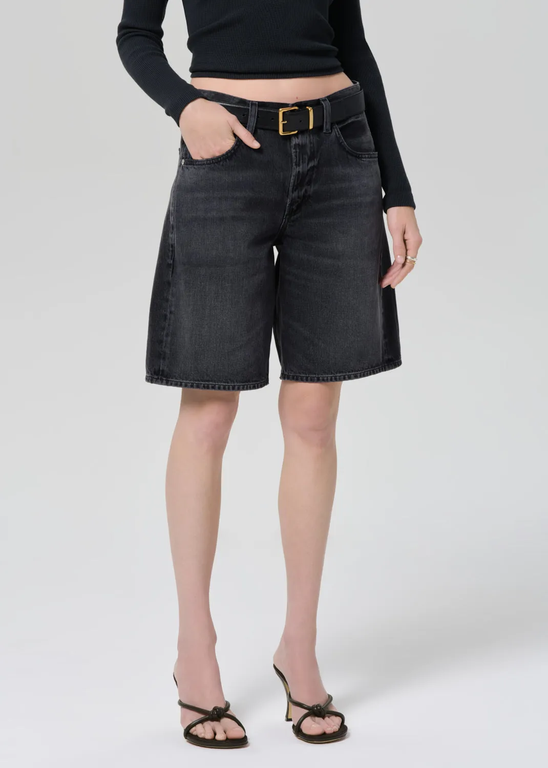 Court Short in Vintage Black sold by Citizens Of Humanity product image thumbnail 4
