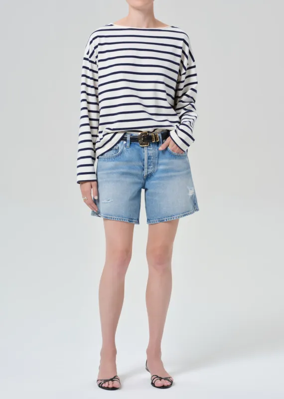 Billie Relaxed Short in Sparrow sold by Citizens Of Humanity