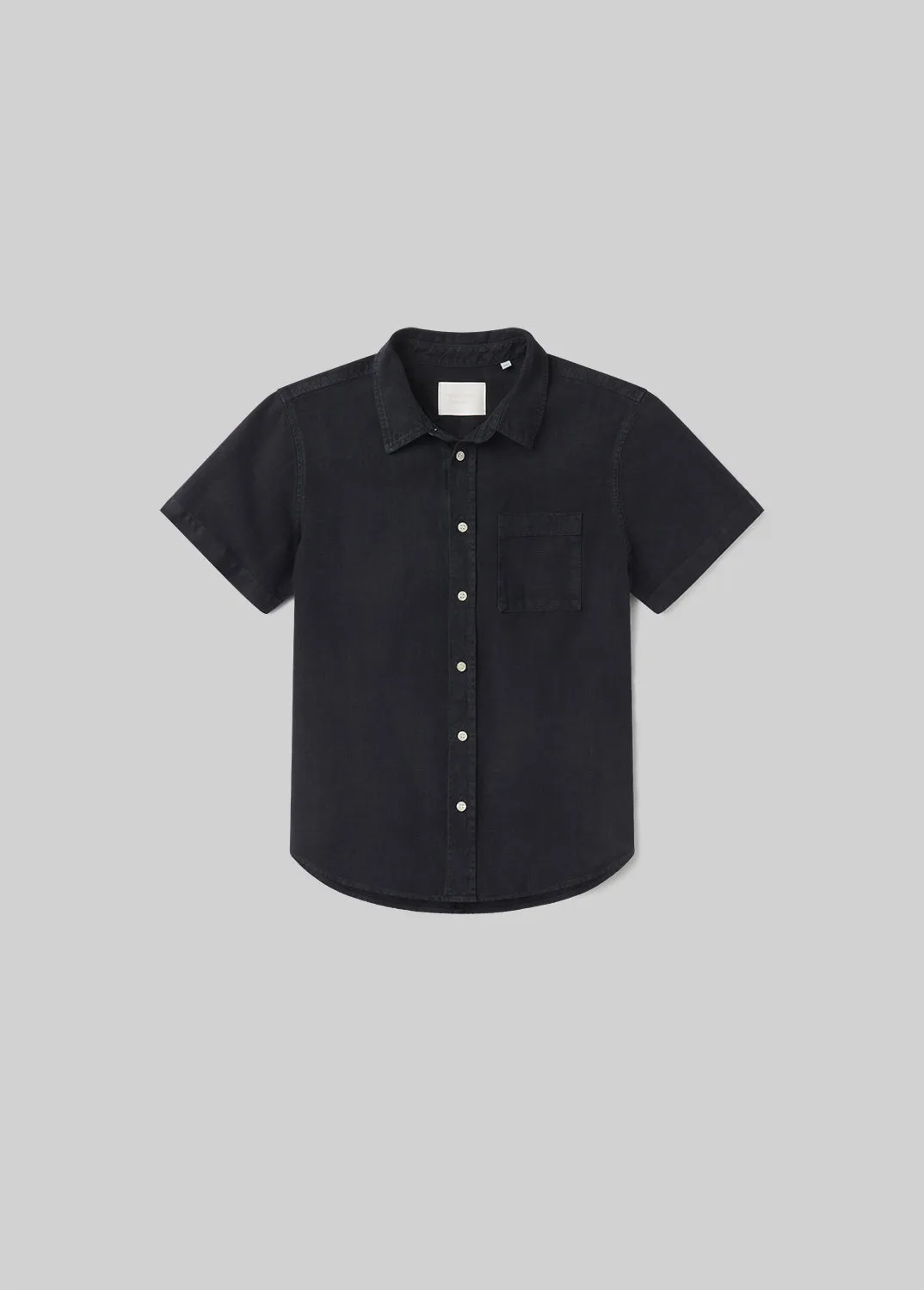 Short Sleeve Pocket Cairo Shirt in Navy sold by Citizens Of Humanity