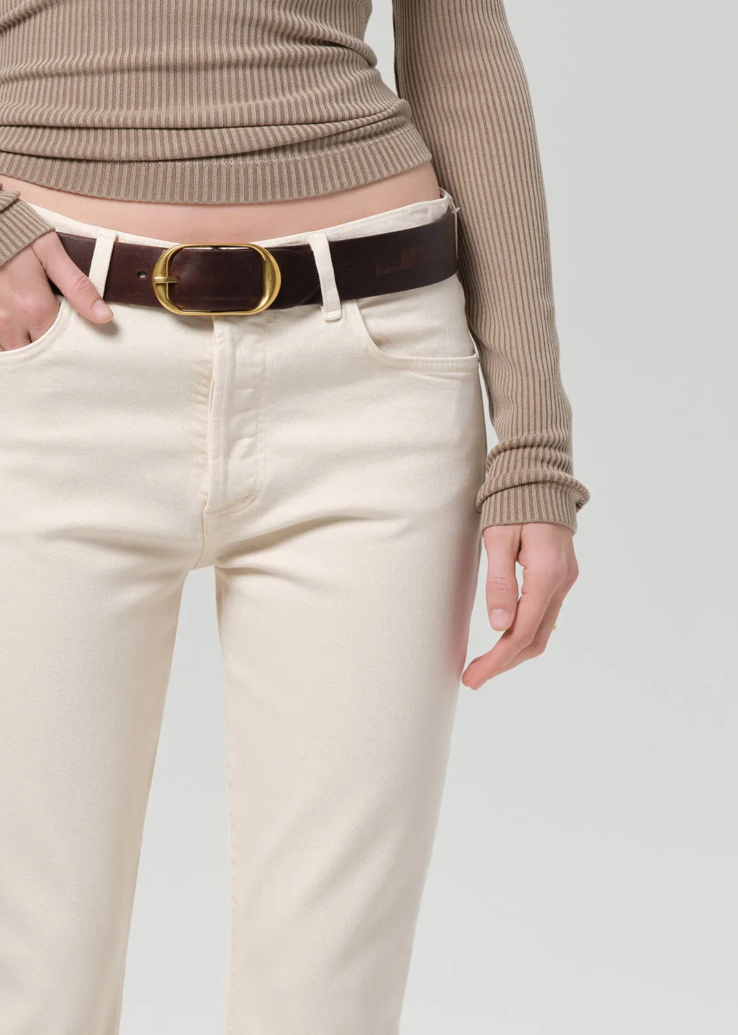 Emerson Slim Boyfriend 27" in Almondette sold by Citizens Of Humanity product image thumbnail 5