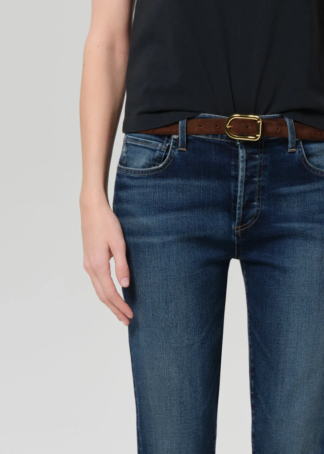 Emerson Slim Boyfriend 27" in Blue Ivy sold by Citizens Of Humanity product image thumbnail 5