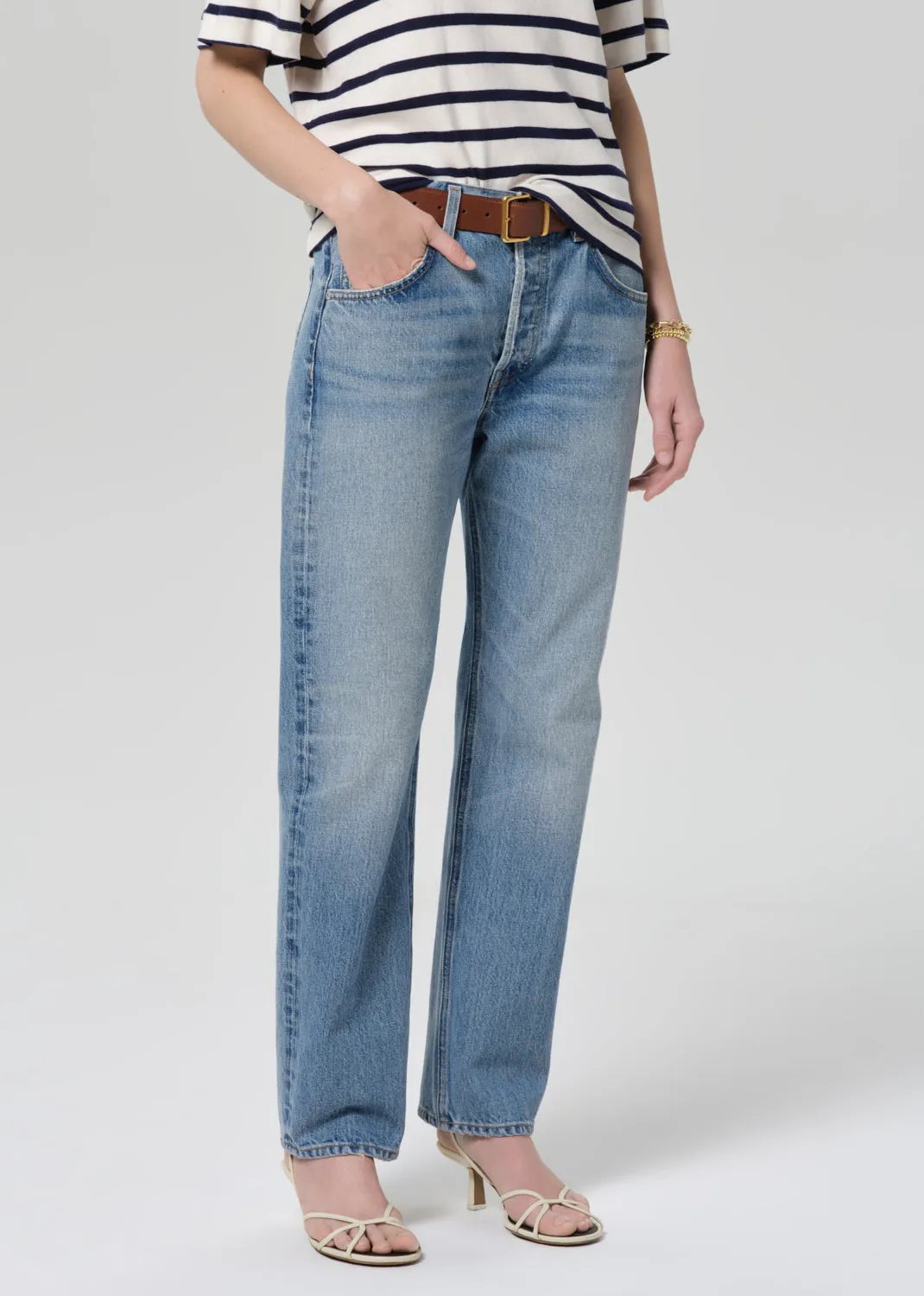 Lindz Easy Straight in Hikari sold by Citizens Of Humanity product image thumbnail 4