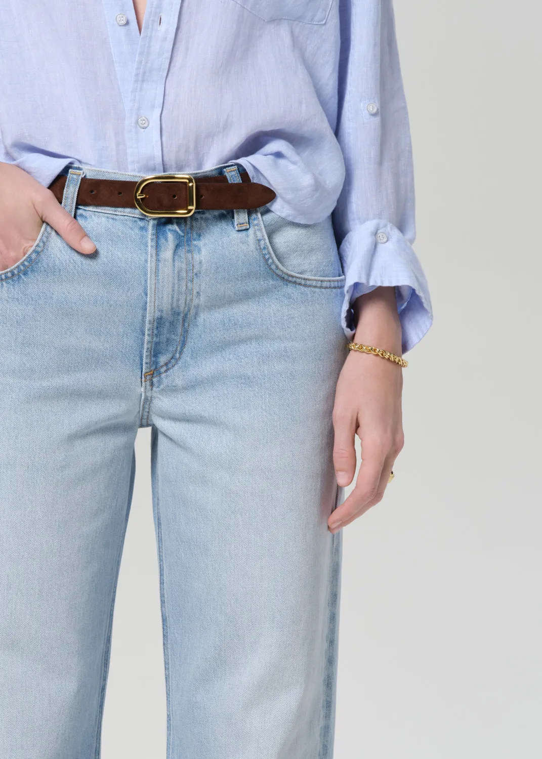 Lindz Easy Straight in Horizon sold by Citizens Of Humanity product image thumbnail 5