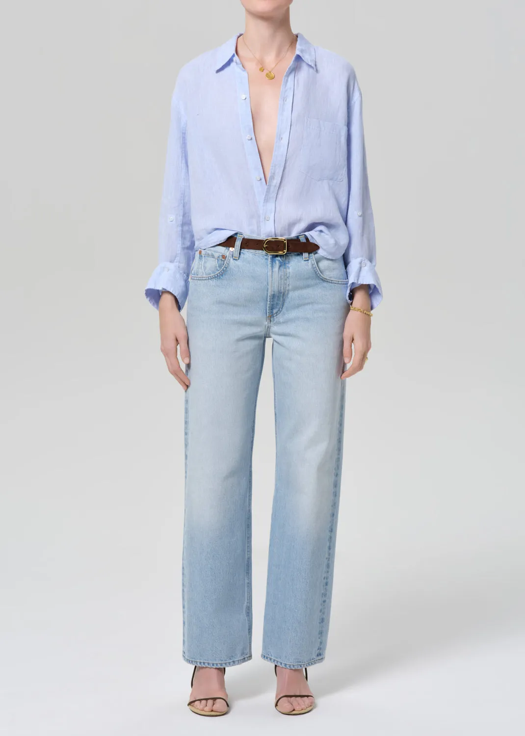 Lindz Easy Straight in Horizon sold by Citizens Of Humanity