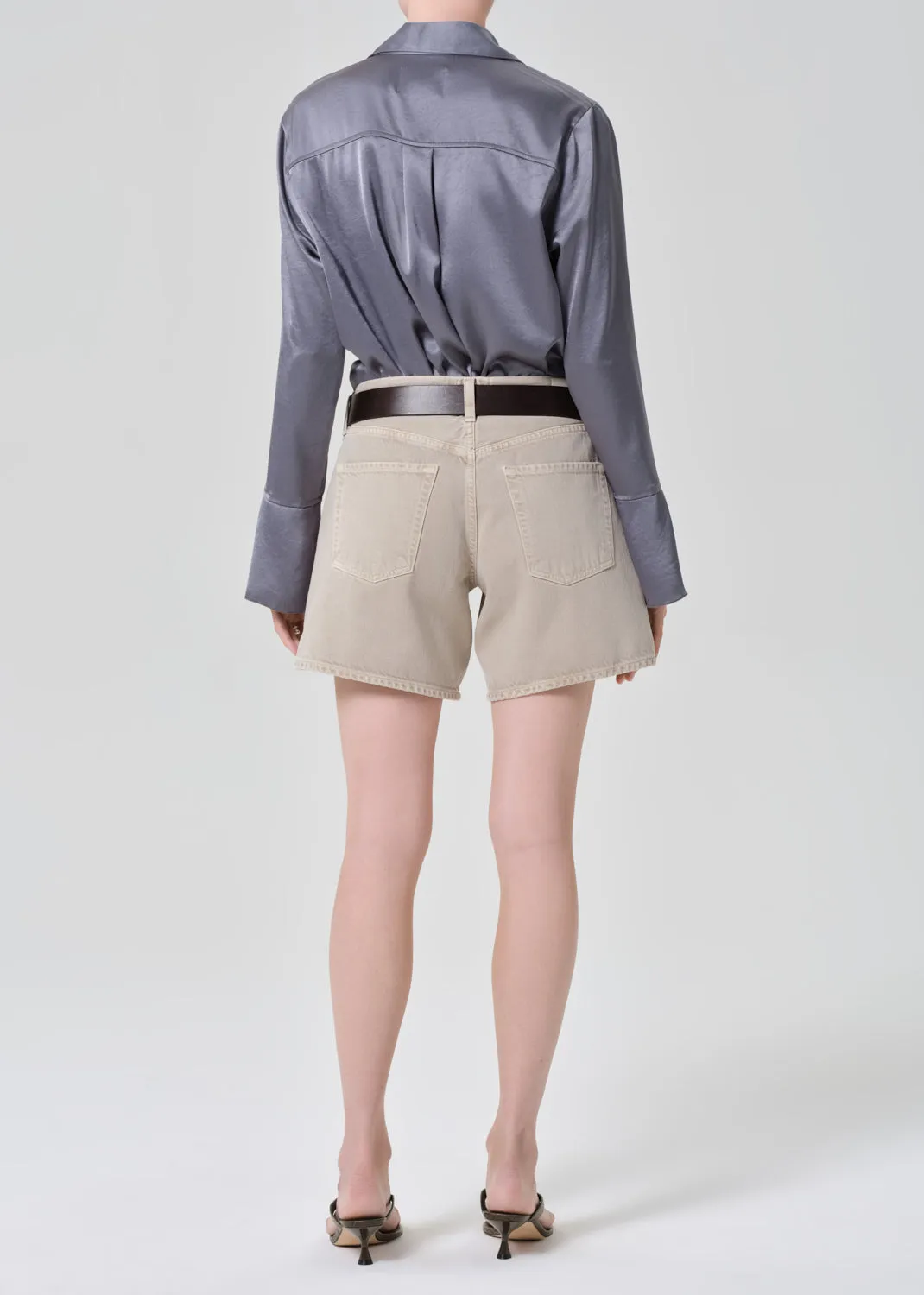 Billie Relaxed Short in Burnished Quartz sold by Citizens Of Humanity product image thumbnail 2