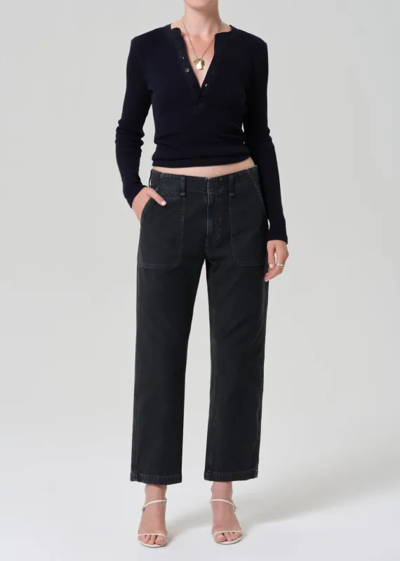 Winslow Utility in Washed Black made by Citizens Of Humanity