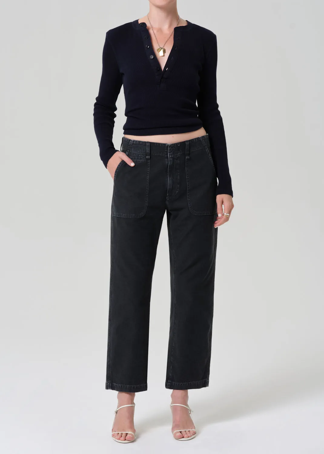 Winslow Utility in Washed Black sold by Citizens Of Humanity