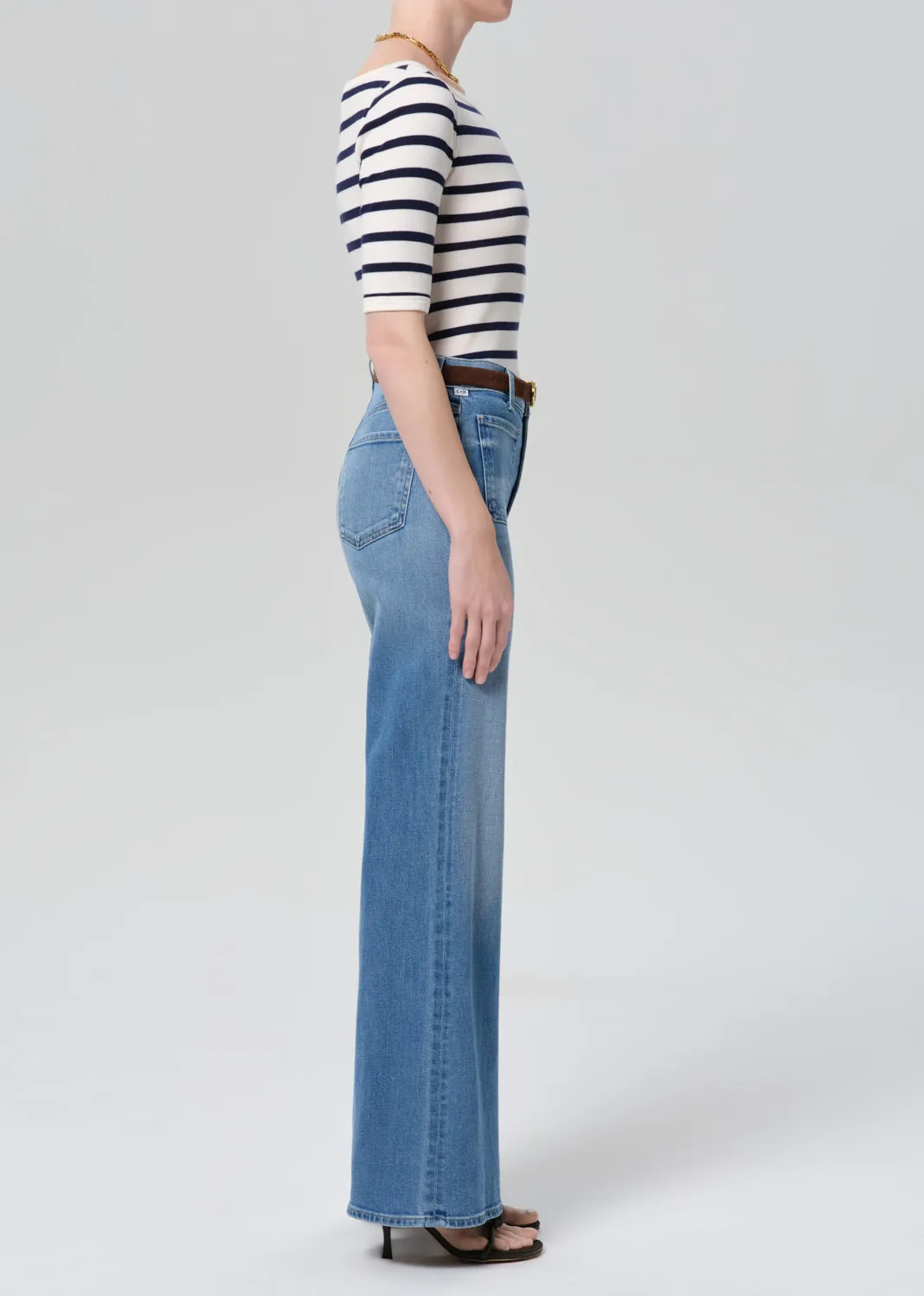 Kimberly Patch Pocket Flare in Adore sold by Citizens Of Humanity product image thumbnail 3