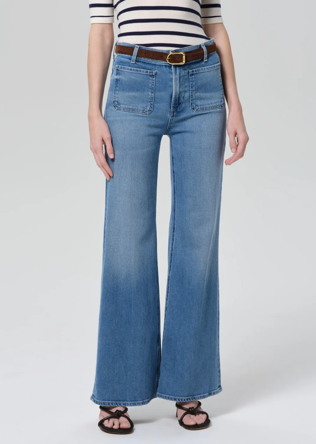 Kimberly Patch Pocket Flare in Adore sold by Citizens Of Humanity product image thumbnail 4