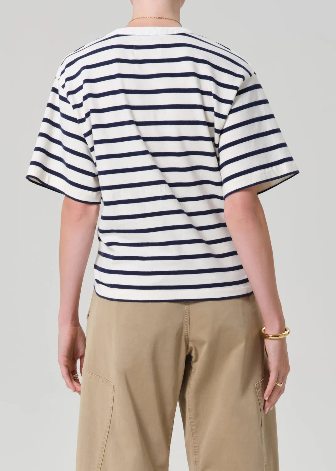Goldie Tee in Marine Stripe sold by Citizens Of Humanity product image thumbnail 2