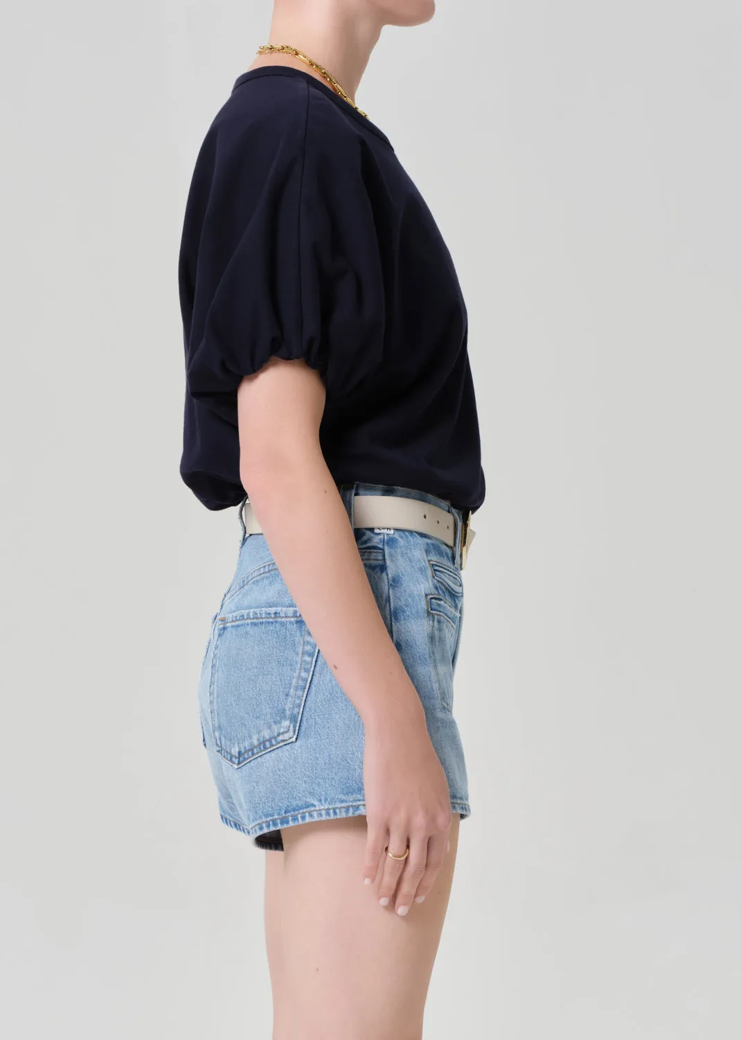 Gia Bubble Tee in Navy sold by Citizens Of Humanity product image thumbnail 3