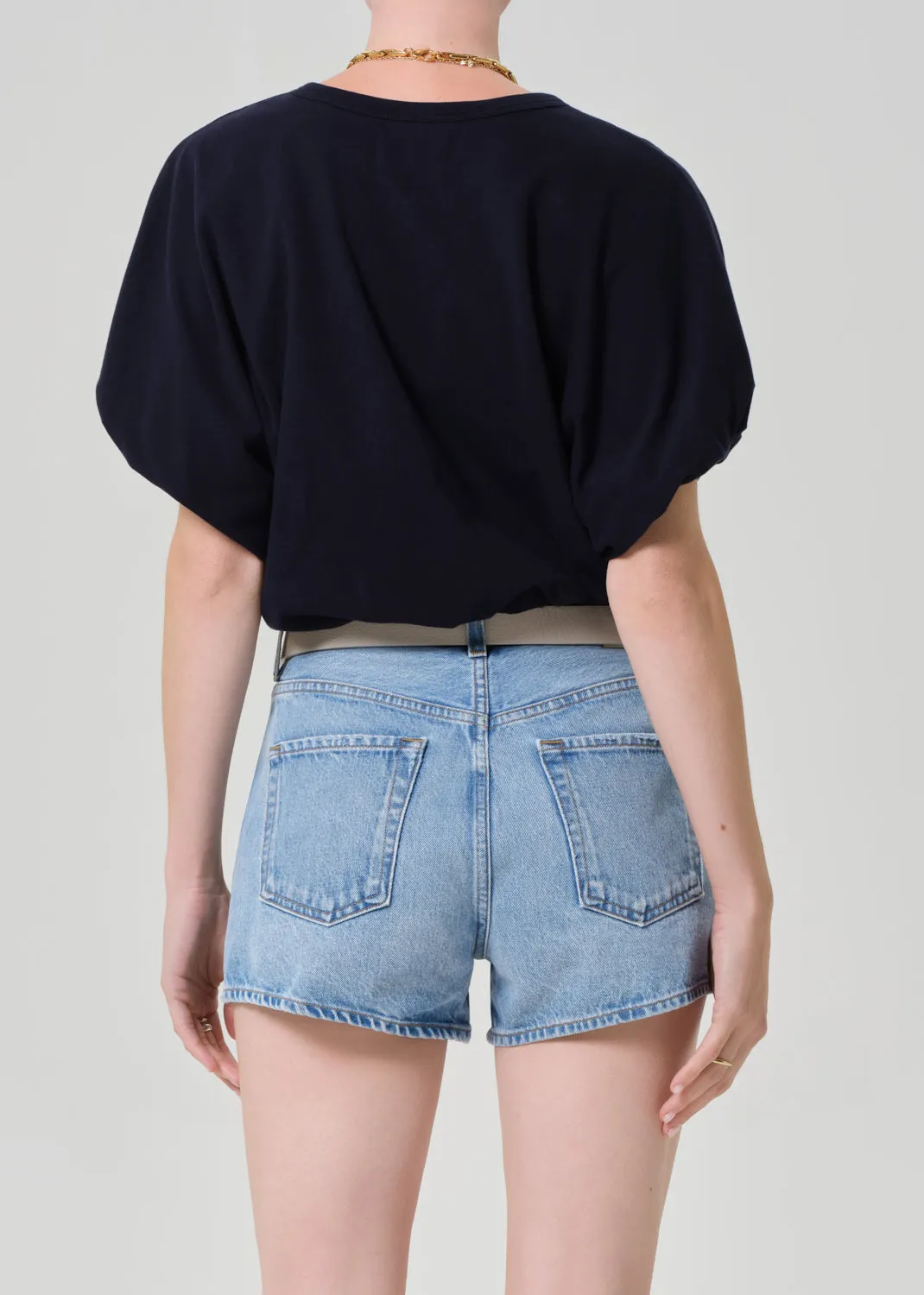 Gia Bubble Tee in Navy sold by Citizens Of Humanity product image thumbnail 2