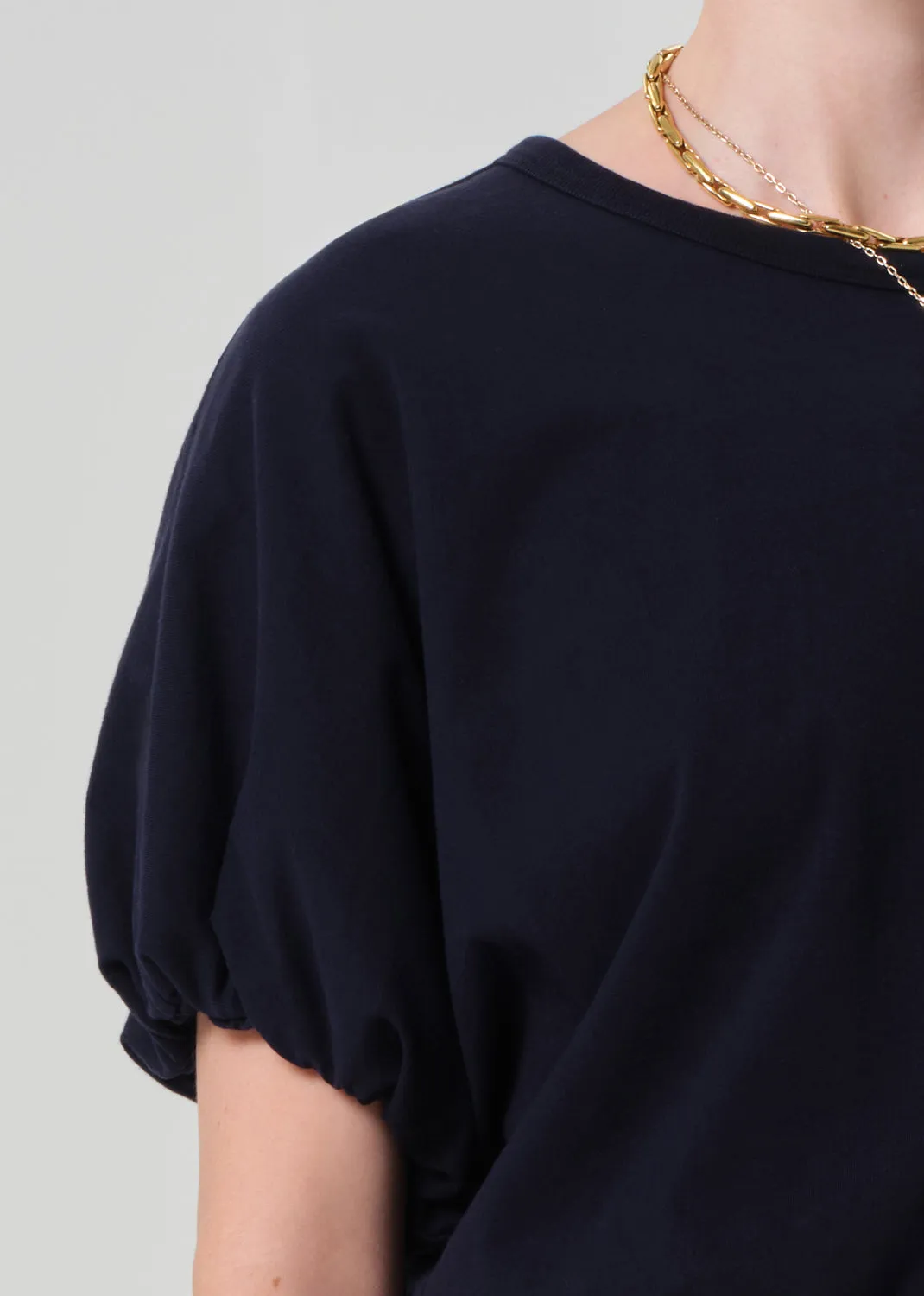 Gia Bubble Tee in Navy sold by Citizens Of Humanity product image thumbnail 4