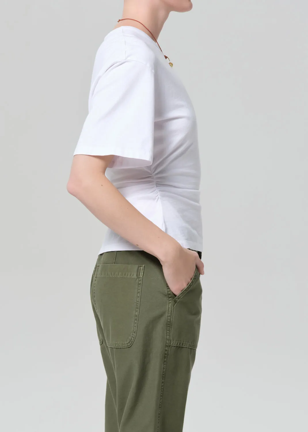 Fabien Tee in White sold by Citizens Of Humanity product image thumbnail 3