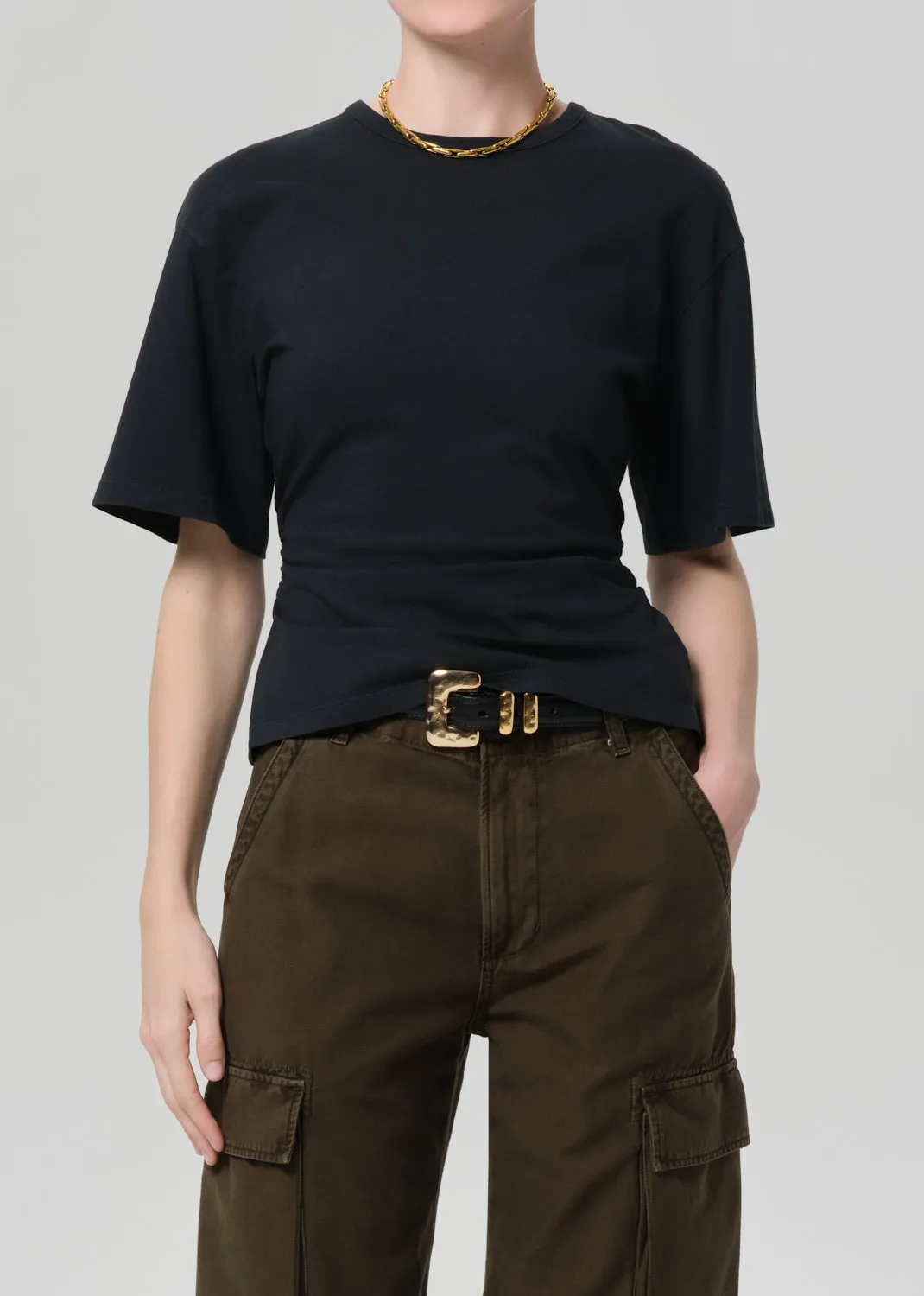 Fabien Tee in Washed Black sold by Citizens Of Humanity