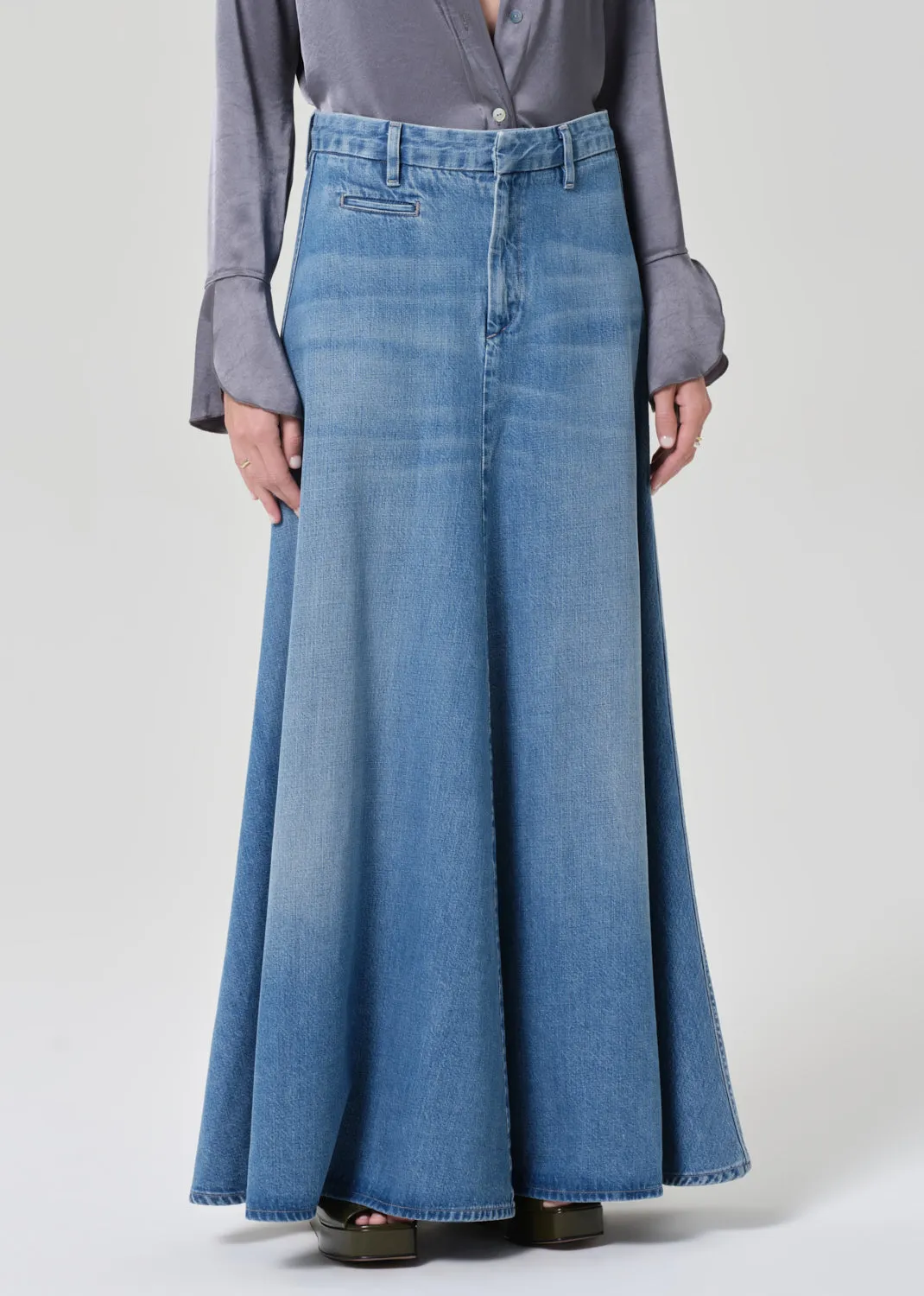 Effie Maxi Skirt in Valley sold by Citizens Of Humanity product image thumbnail 5