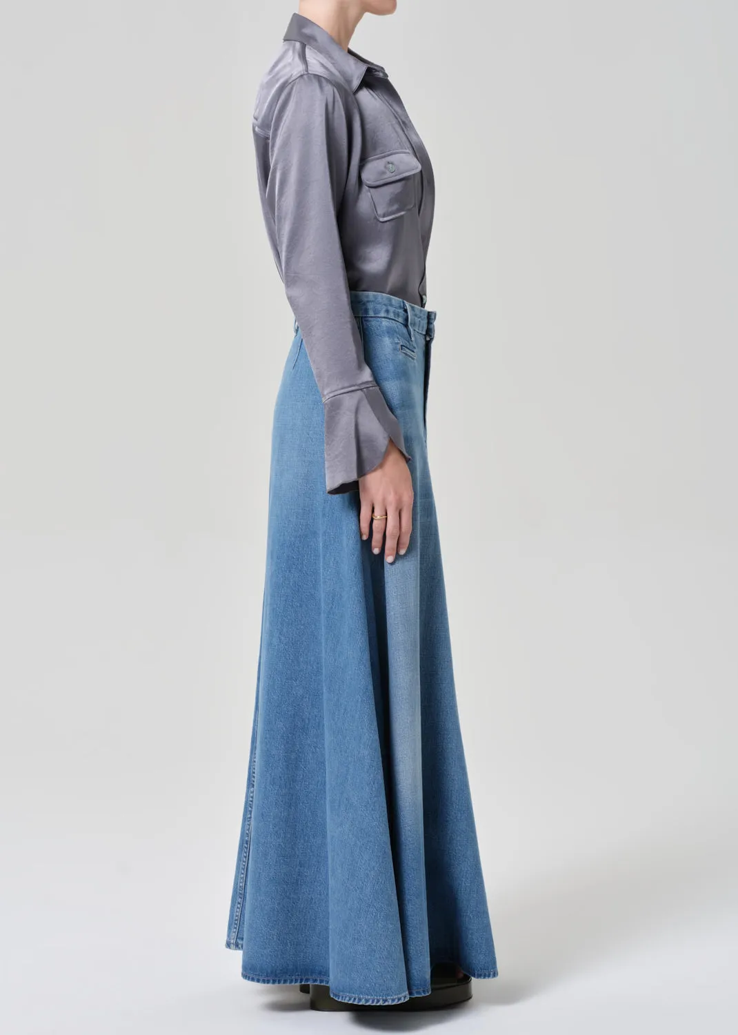 Effie Maxi Skirt in Valley sold by Citizens Of Humanity product image thumbnail 4