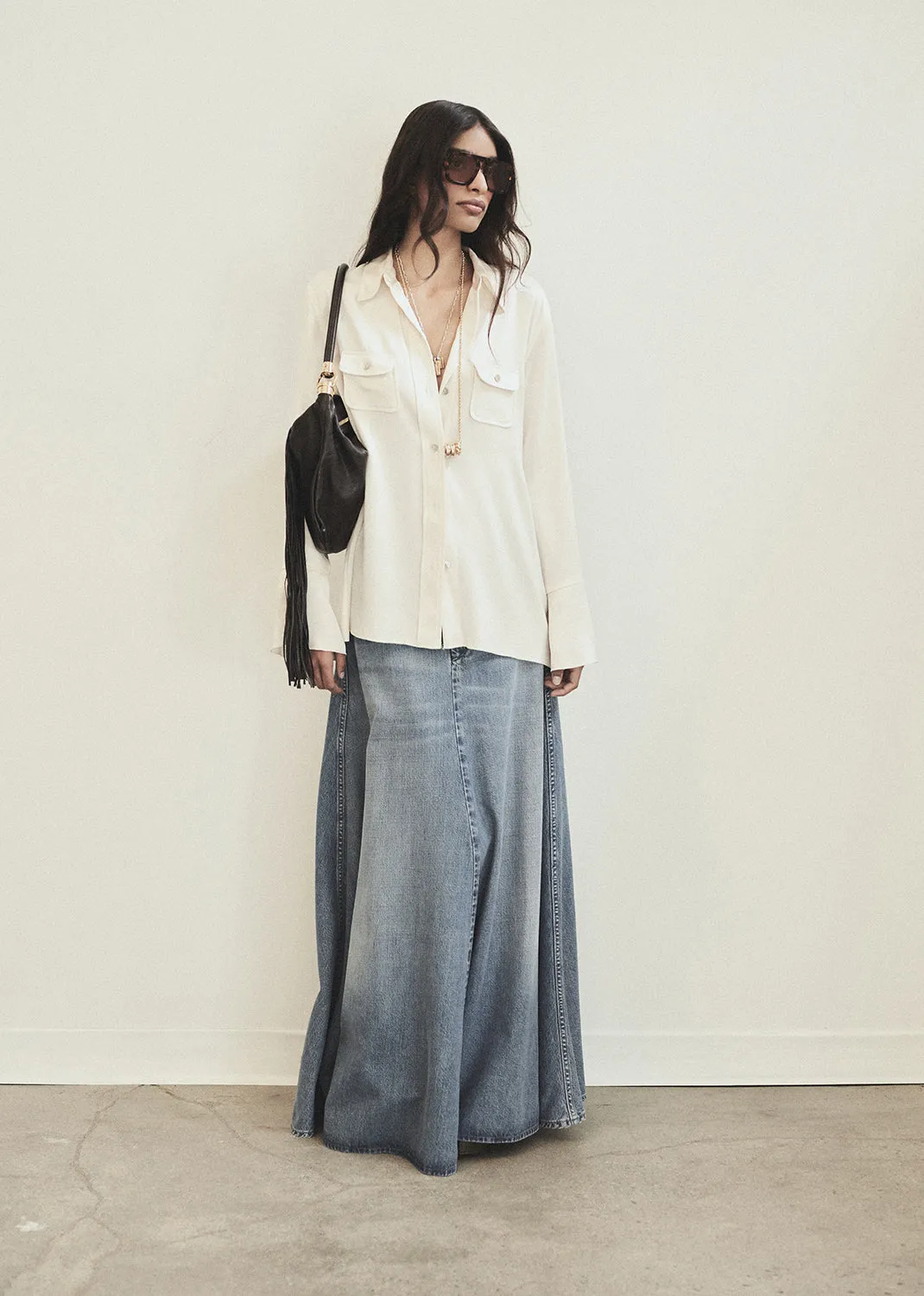 Effie Maxi Skirt in Valley sold by Citizens Of Humanity product image thumbnail 2