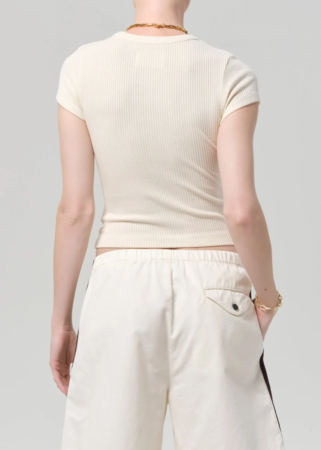 Nello Tee in Dune sold by Citizens Of Humanity product image thumbnail 2