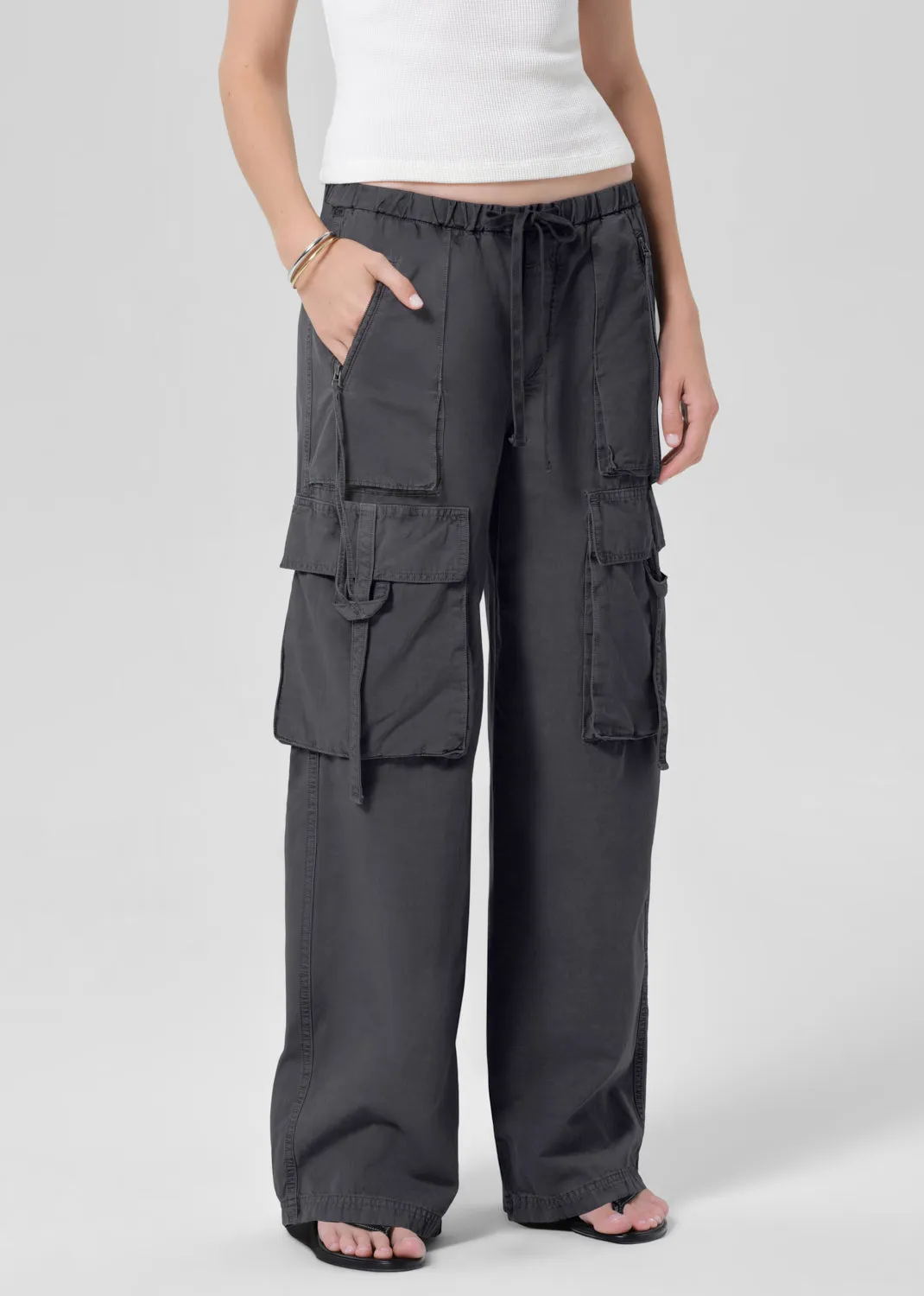 Andira Pull On Pant in Charcoal sold by Citizens Of Humanity product image thumbnail 4