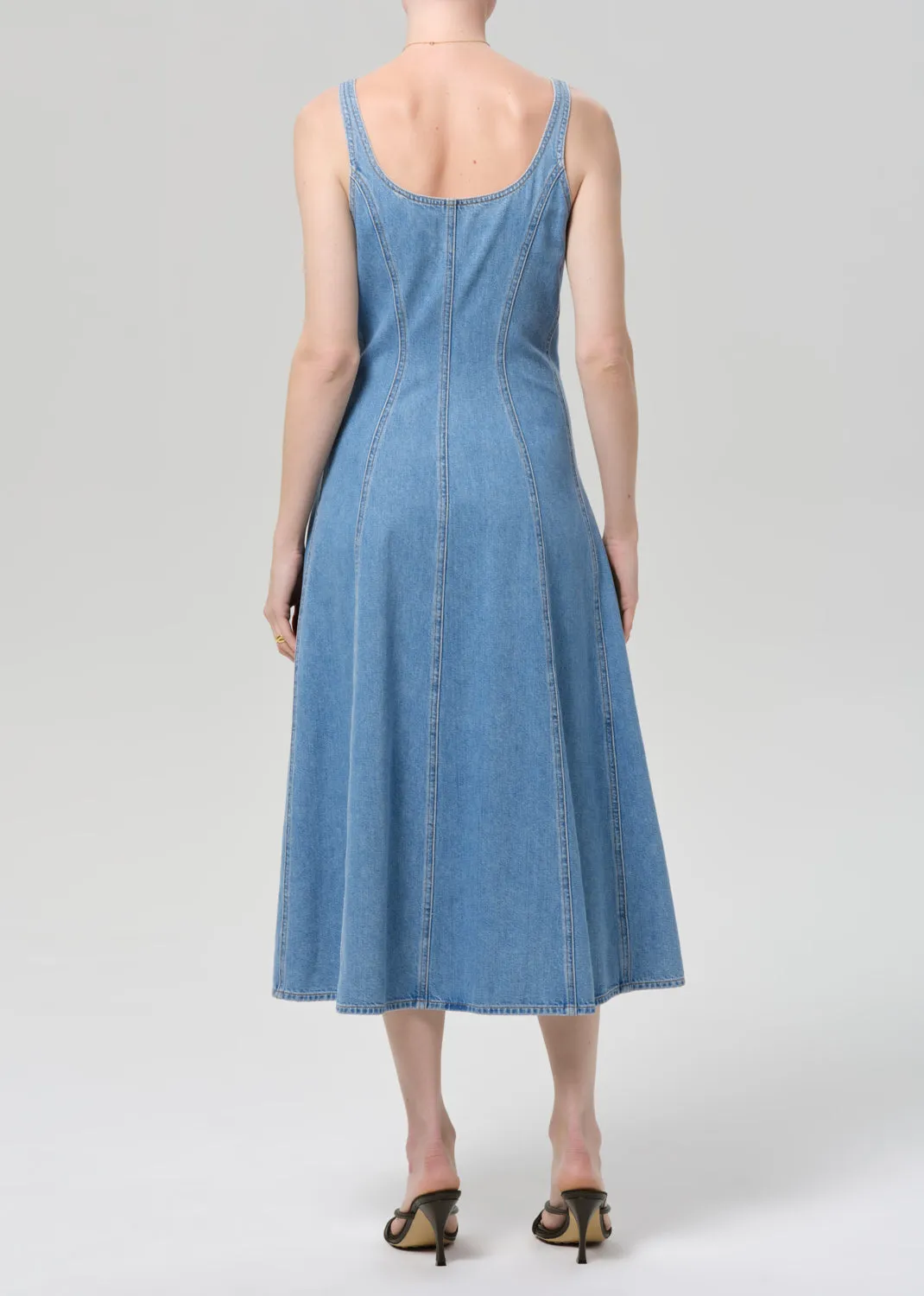 Noa Seamed Dress in Lapis sold by Citizens Of Humanity product image thumbnail 2