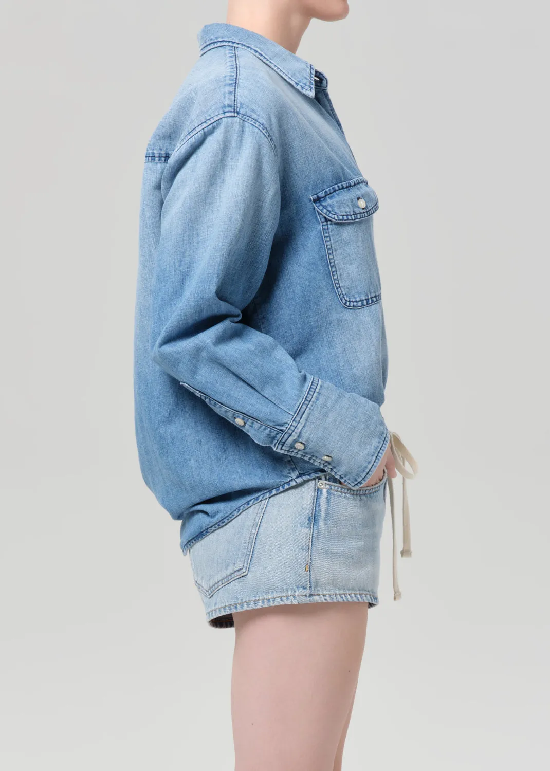 Emjay Double Pocket Shirt in Vega sold by Citizens Of Humanity product image thumbnail 3