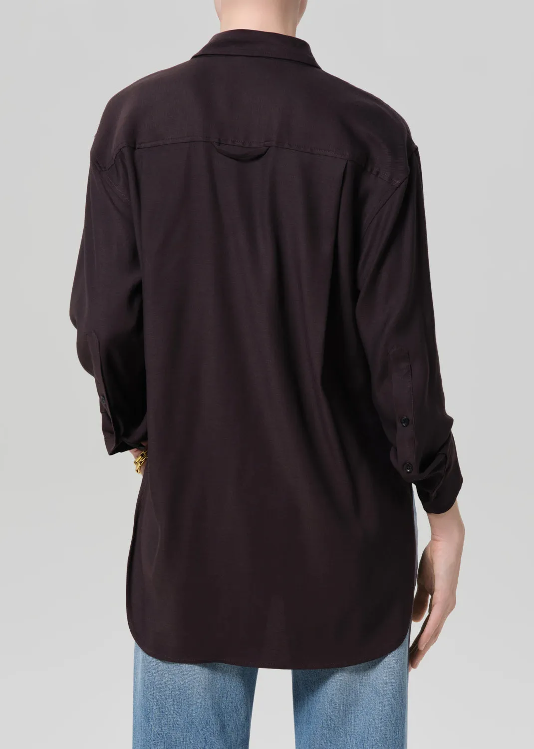 Kayla Shirt in Brown sold by Citizens Of Humanity product image thumbnail 2