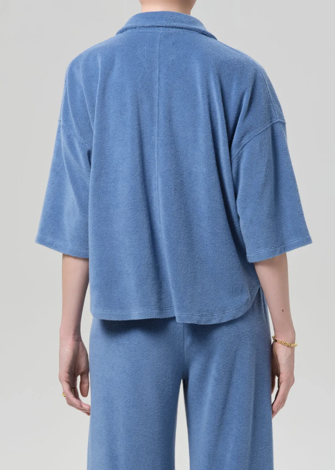 Francis Knit Shirt in Oceanic sold by Citizens Of Humanity product image thumbnail 2