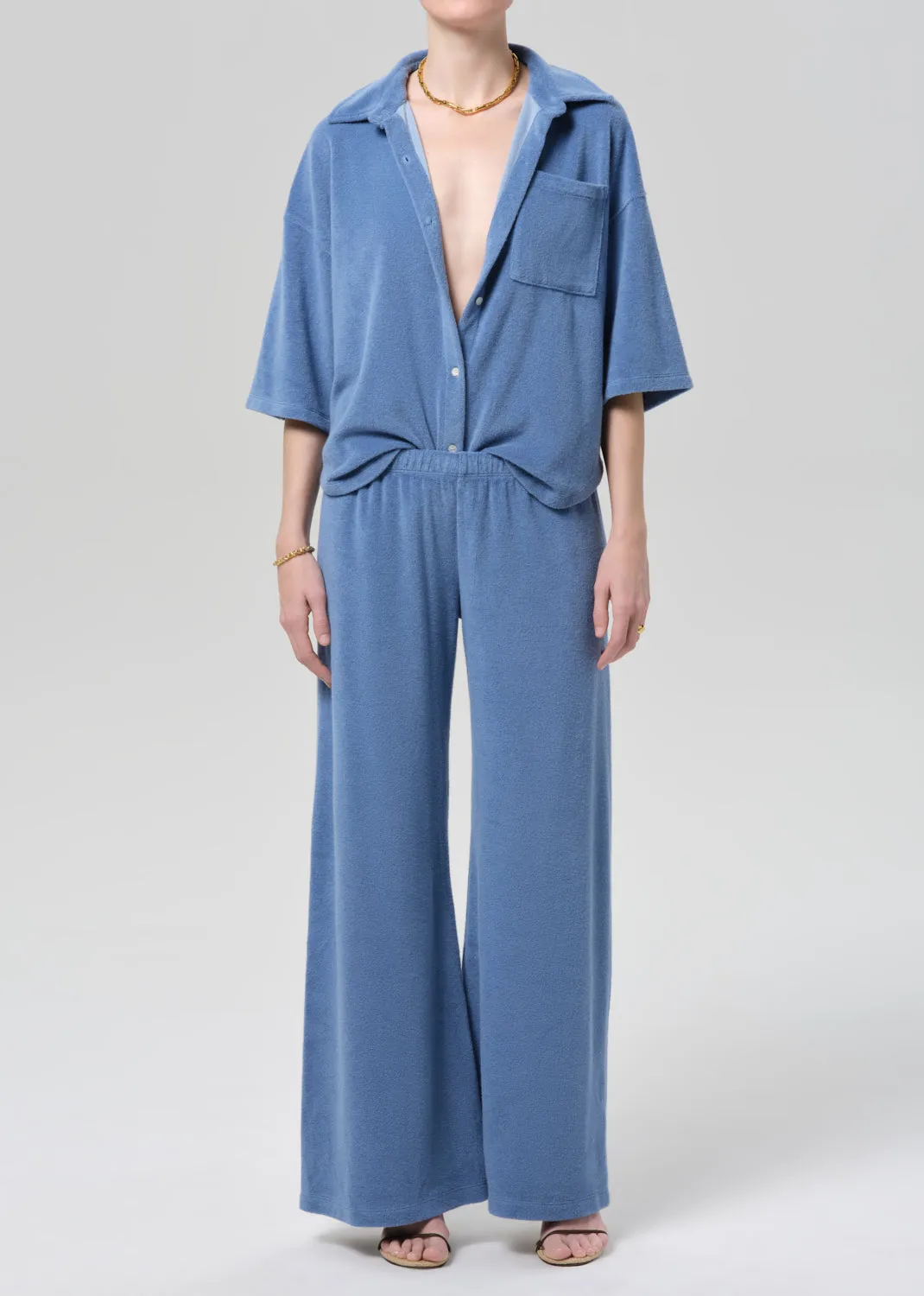 Francis Knit Shirt in Oceanic sold by Citizens Of Humanity product image thumbnail 5