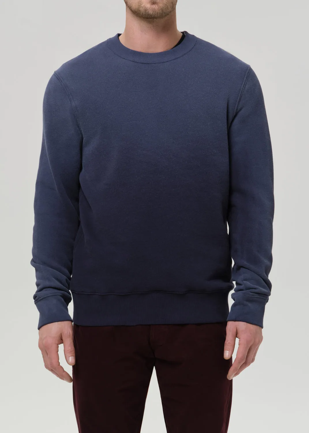Vintage Crewneck Sweatshirt in Washed Marine sold by Citizens Of Humanity product image thumbnail 2