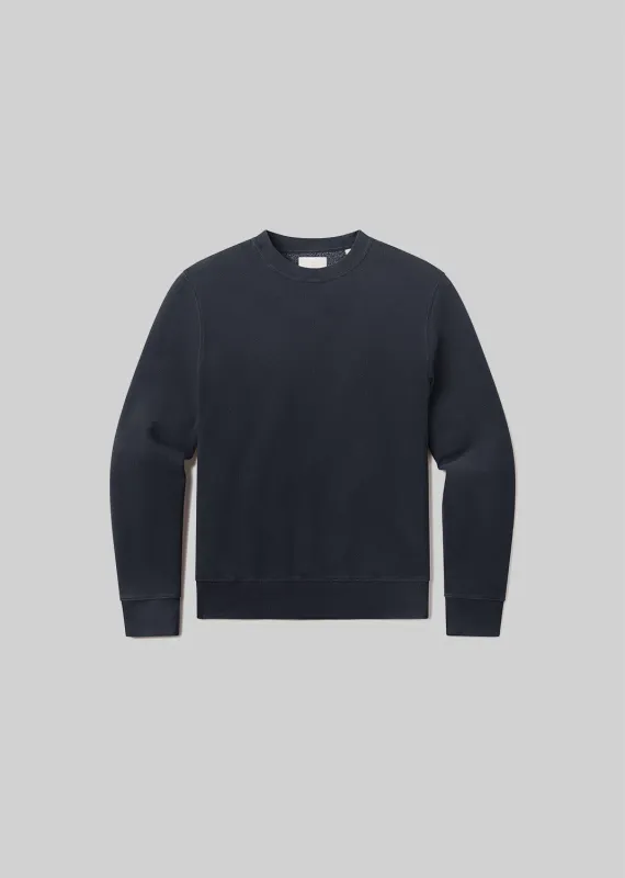 Vintage Crewneck Sweatshirt in Washed Marine made by Citizens Of Humanity