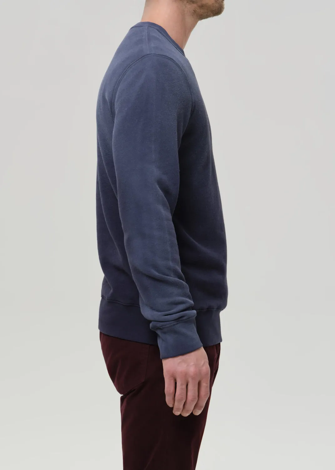 Vintage Crewneck Sweatshirt in Washed Marine sold by Citizens Of Humanity product image thumbnail 4