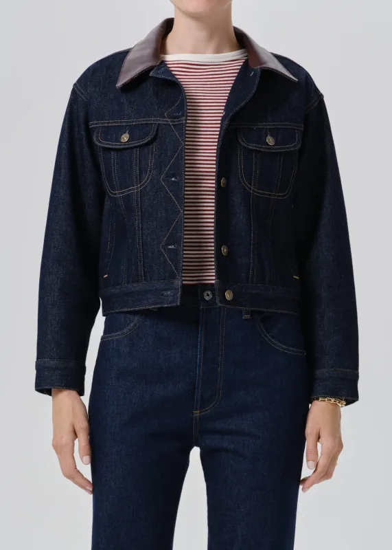 Skylar Denim Jacket in Ballad made by Citizens Of Humanity