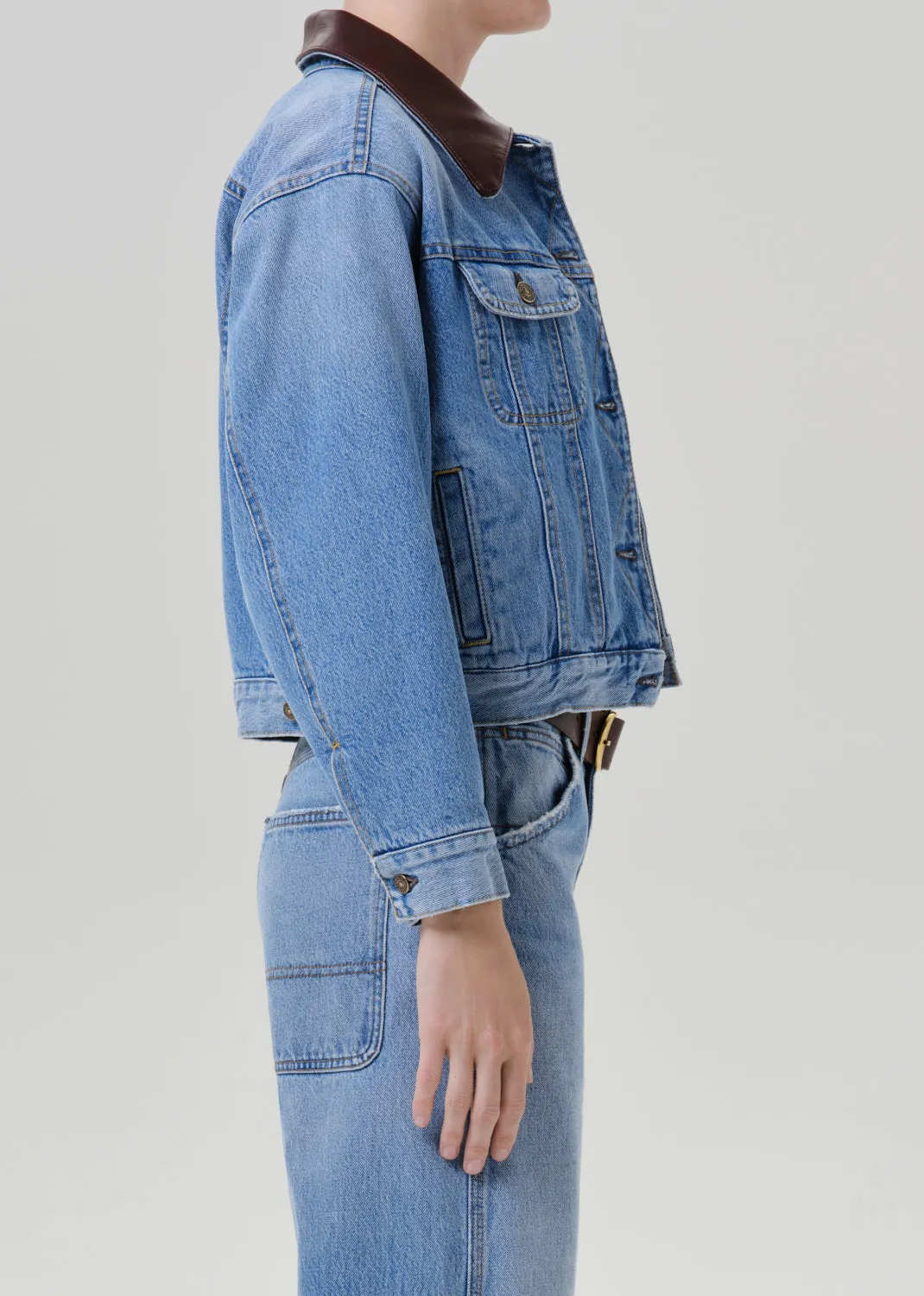 Skylar Denim Jacket in Sunlit sold by Citizens Of Humanity product image thumbnail 3