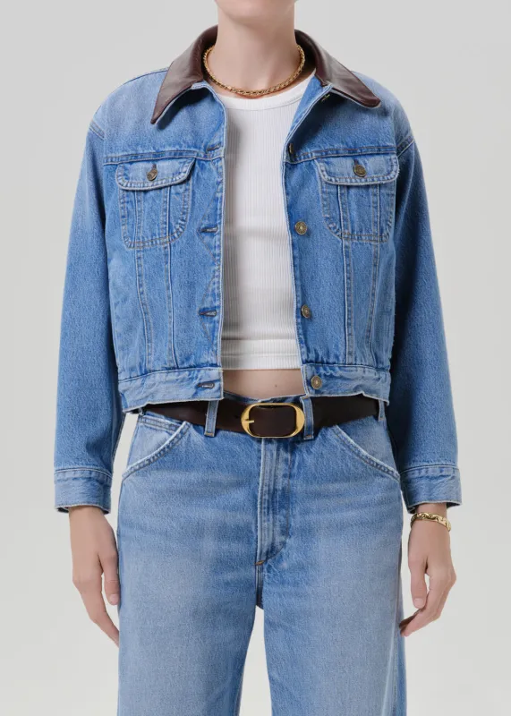 Skylar Denim Jacket in Sunlit made by Citizens Of Humanity
