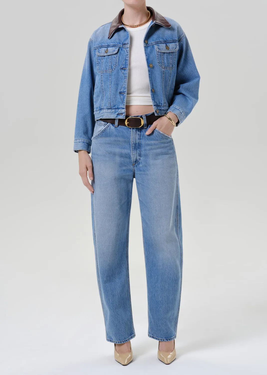 Skylar Denim Jacket in Sunlit sold by Citizens Of Humanity product image thumbnail 5