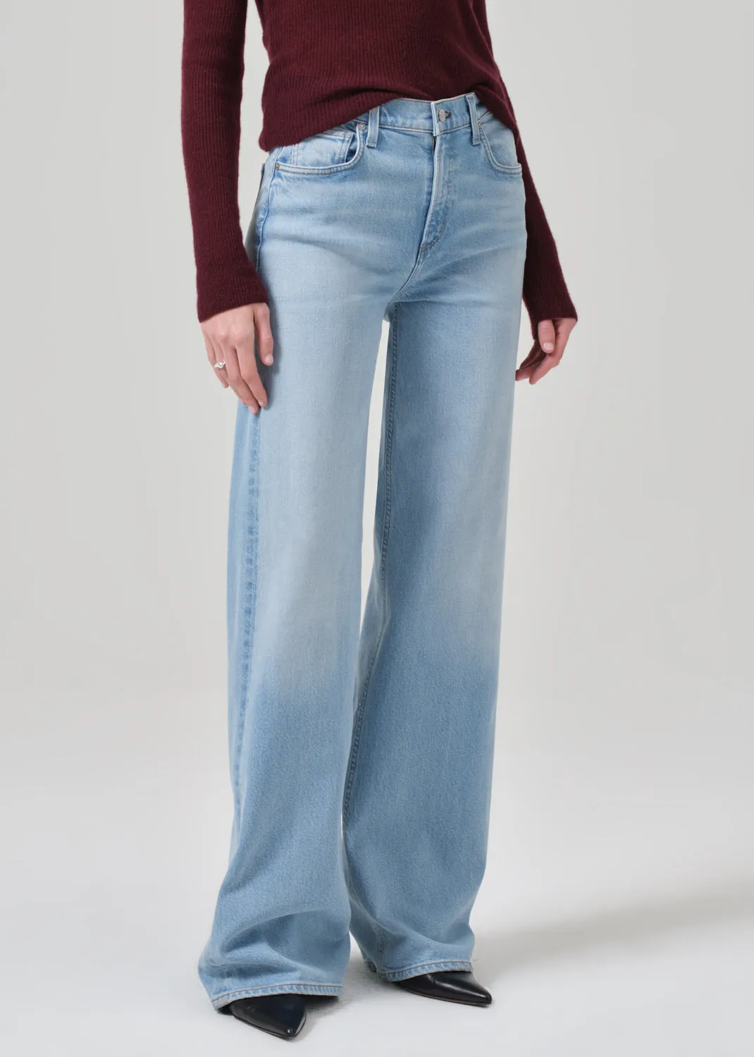 Lolli Mid Rise Baggy in Neroli sold by Citizens Of Humanity product image thumbnail 5