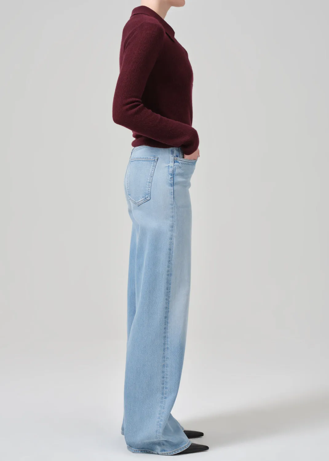 Lolli Mid Rise Baggy in Neroli sold by Citizens Of Humanity product image thumbnail 4